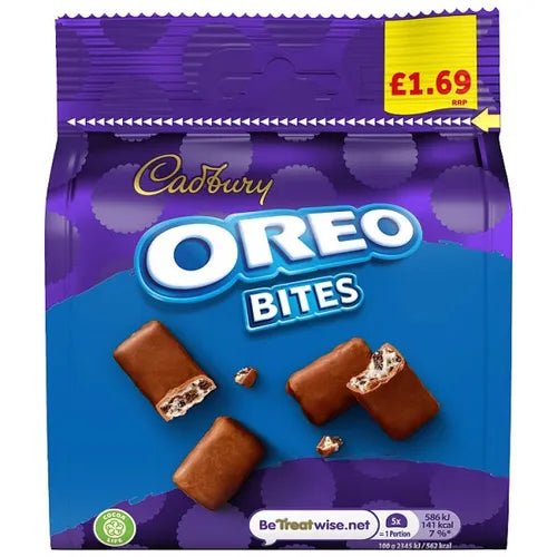 Cadbury Oreo Bites Pm 1.69 85G - UK Food & Drink - 7622202276262