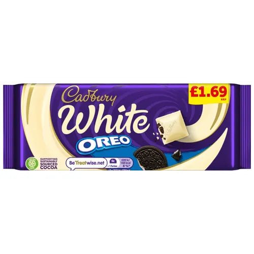 Cadbury Oreo White Pm 1.69 120G - UK Food & Drink - 7622202268335