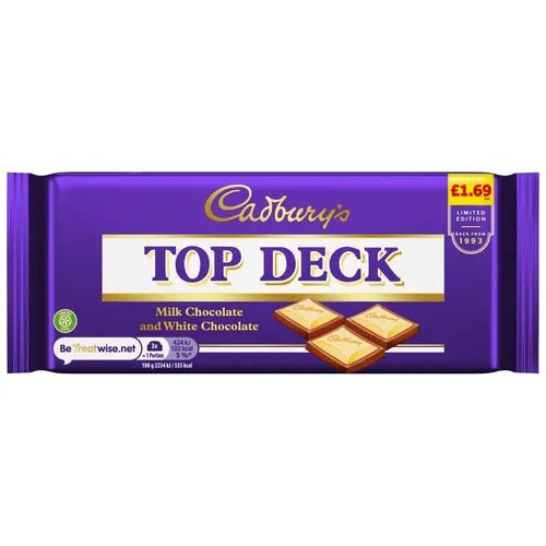 Cadbury Top Deck Pm 1.69 95G - UK Food & Drink - 7622202278686