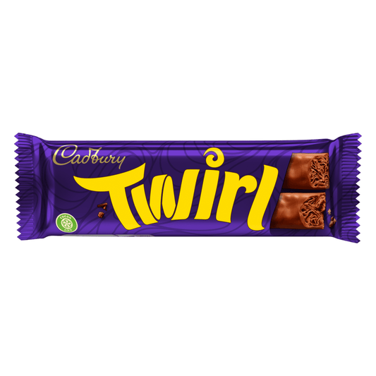 Cadbury Twirl Chocolate Bar 43 Gr - UK Food & Drink - 5000201499776