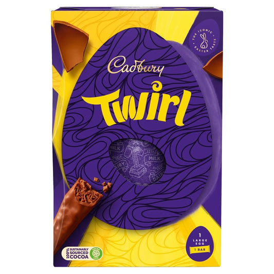 Cadbury Twirl Egg 198G - UK Food & Drink - 7622201680855