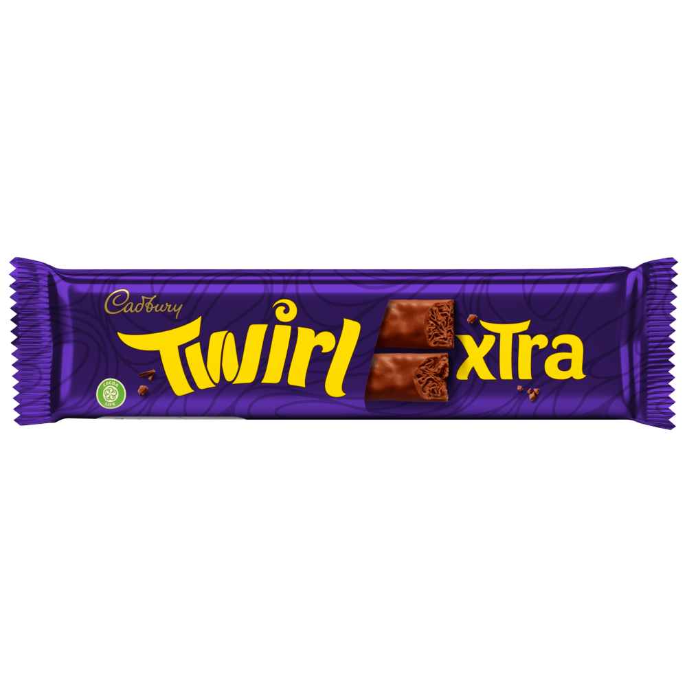 Cadbury Twirl Milk Chocolate Chocolate Bar 54 Gr - UK Food & Drink - 7622201675349