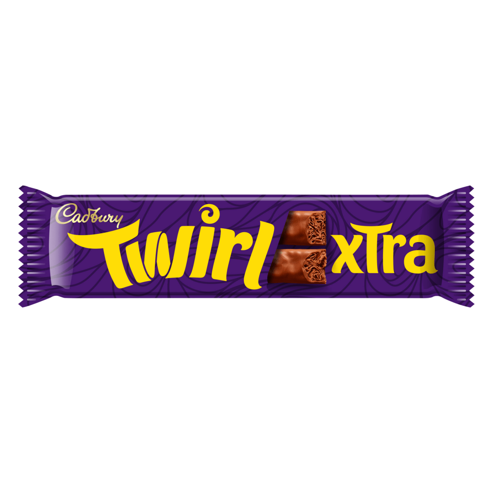 Cadbury Twirl Milk Chocolate Chocolate Bar 54 Gr - UK Food & Drink - 7622201675349