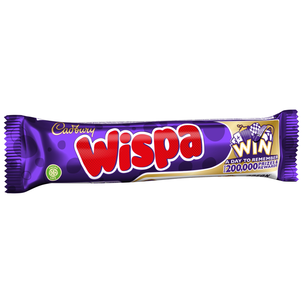 Cadbury Wispa Chocolate Bar 36 Gr - UK Food & Drink - 7622210470126