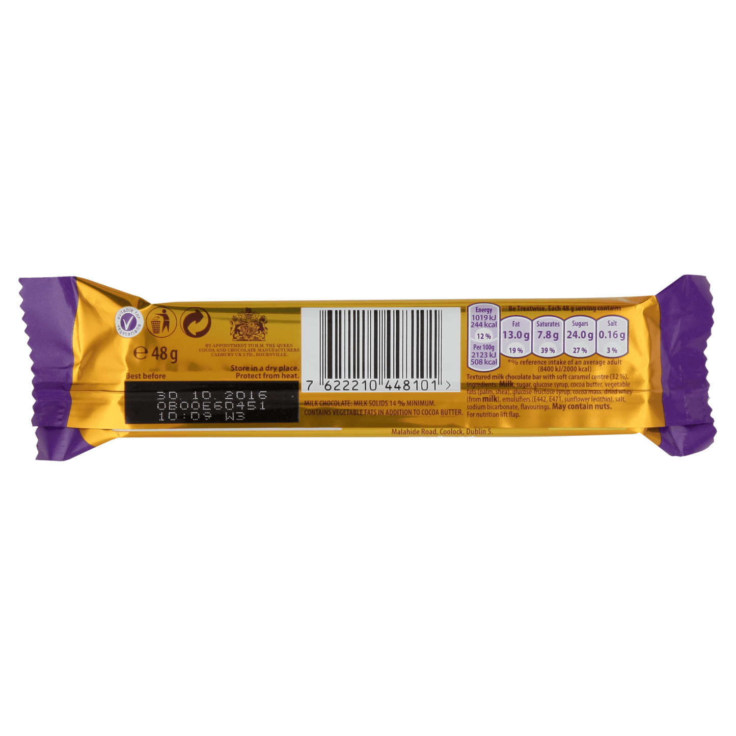 Cadbury Wispa Gold Chocolate Bar 48g - UK Food & Drink - 7622210448101
