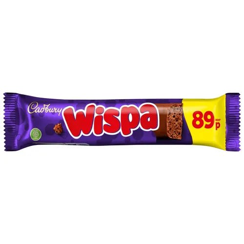 Cadbury Wispa Gold Pm 89P 36G - UK Food & Drink - 7622202275470