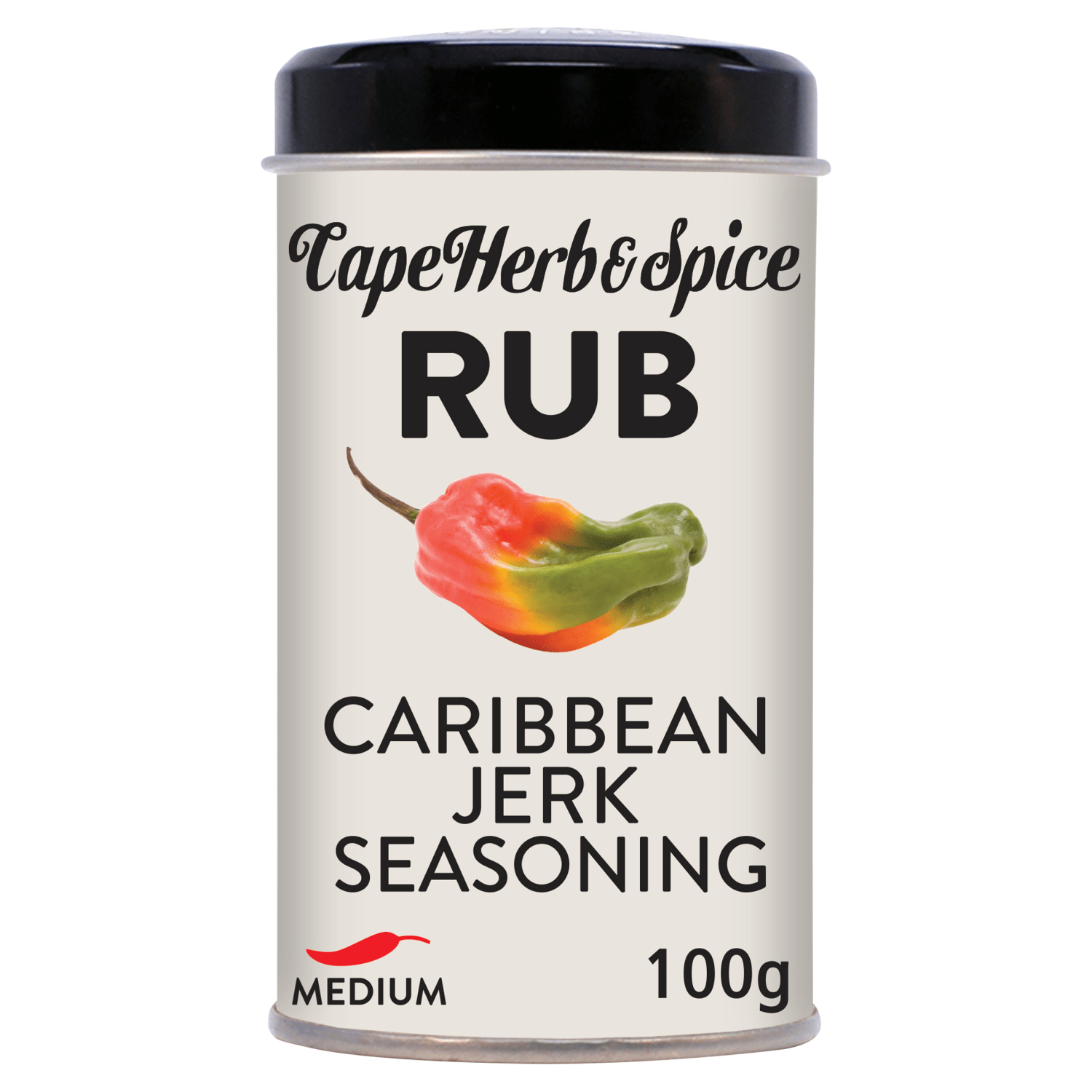 Cape Herb & Spice Rub Caribbean Jerk Seasoning 100g - UK Food & Drink - 6006507005757