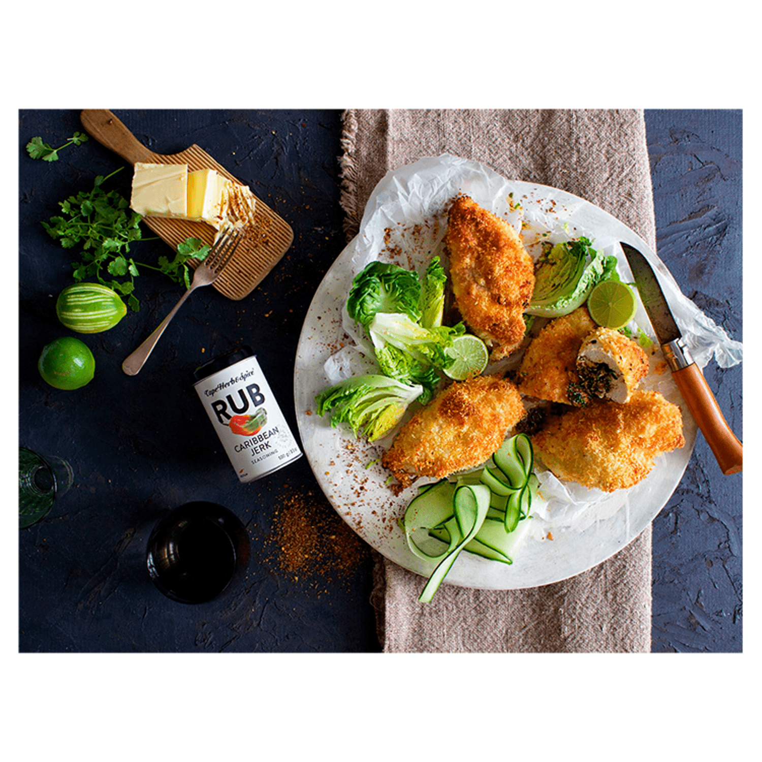 Cape Herb & Spice Rub Caribbean Jerk Seasoning 100g - UK Food & Drink - 6006507005757