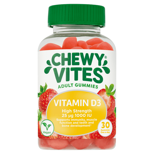 Chewy Vites 30 Vitamin D3 Adult Gummies - UK Food & Drink - 6009702810430