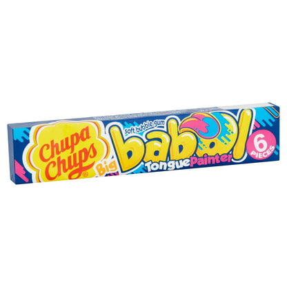 Chupa Chups Big Babol Blue Raspberry Flavour Soft Bubble Gum 6 Pieces 27.6g - UK Food & Drink - 80871651
