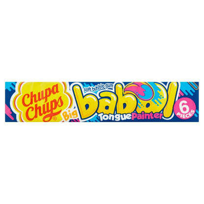 Chupa Chups Big Babol Blue Raspberry Flavour Soft Bubble Gum 6 Pieces 27.6g - UK Food & Drink - 80871651