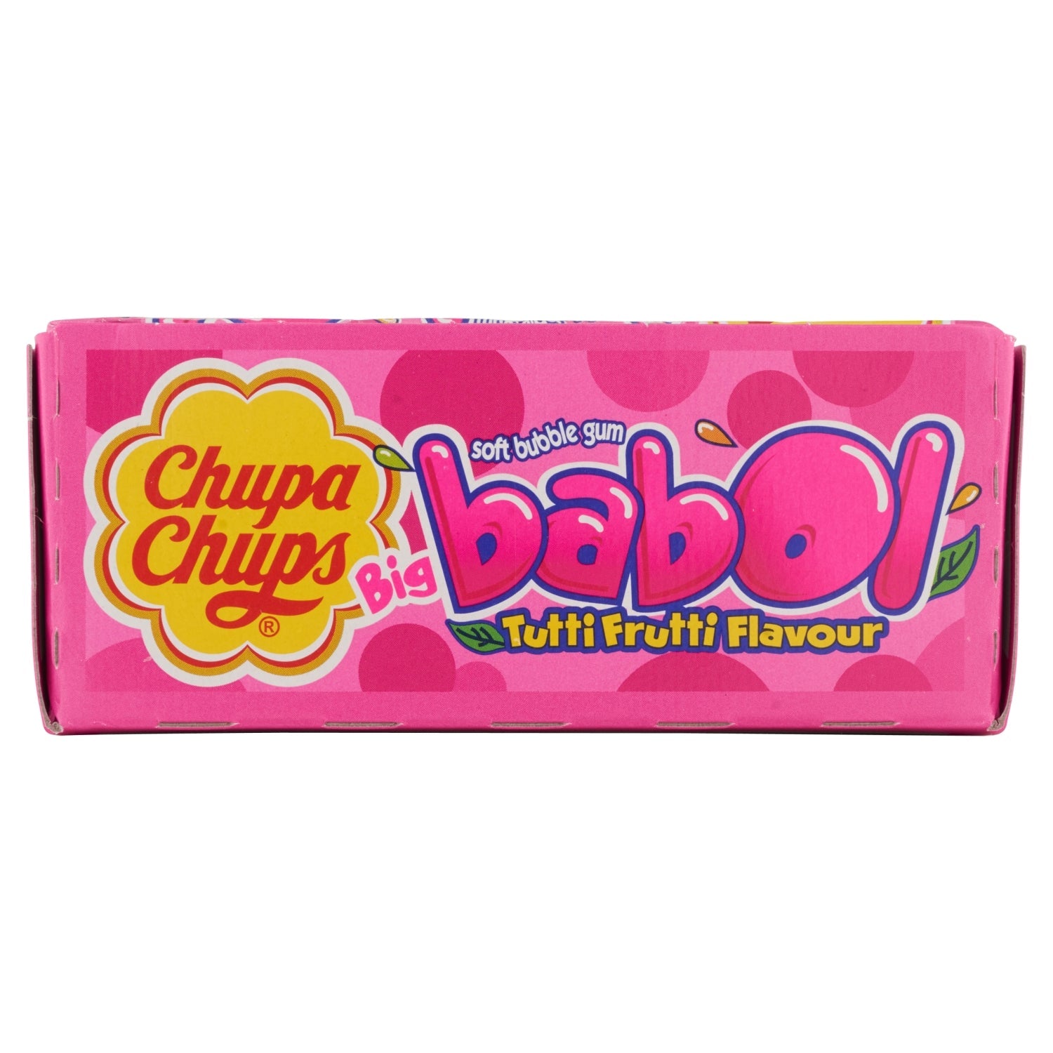 Chupa Chups Big Babol Tutti Frutti Flavour Soft Bubble Gum - 27.6g / 6 Pieces - UK Food & Drink - 80759096