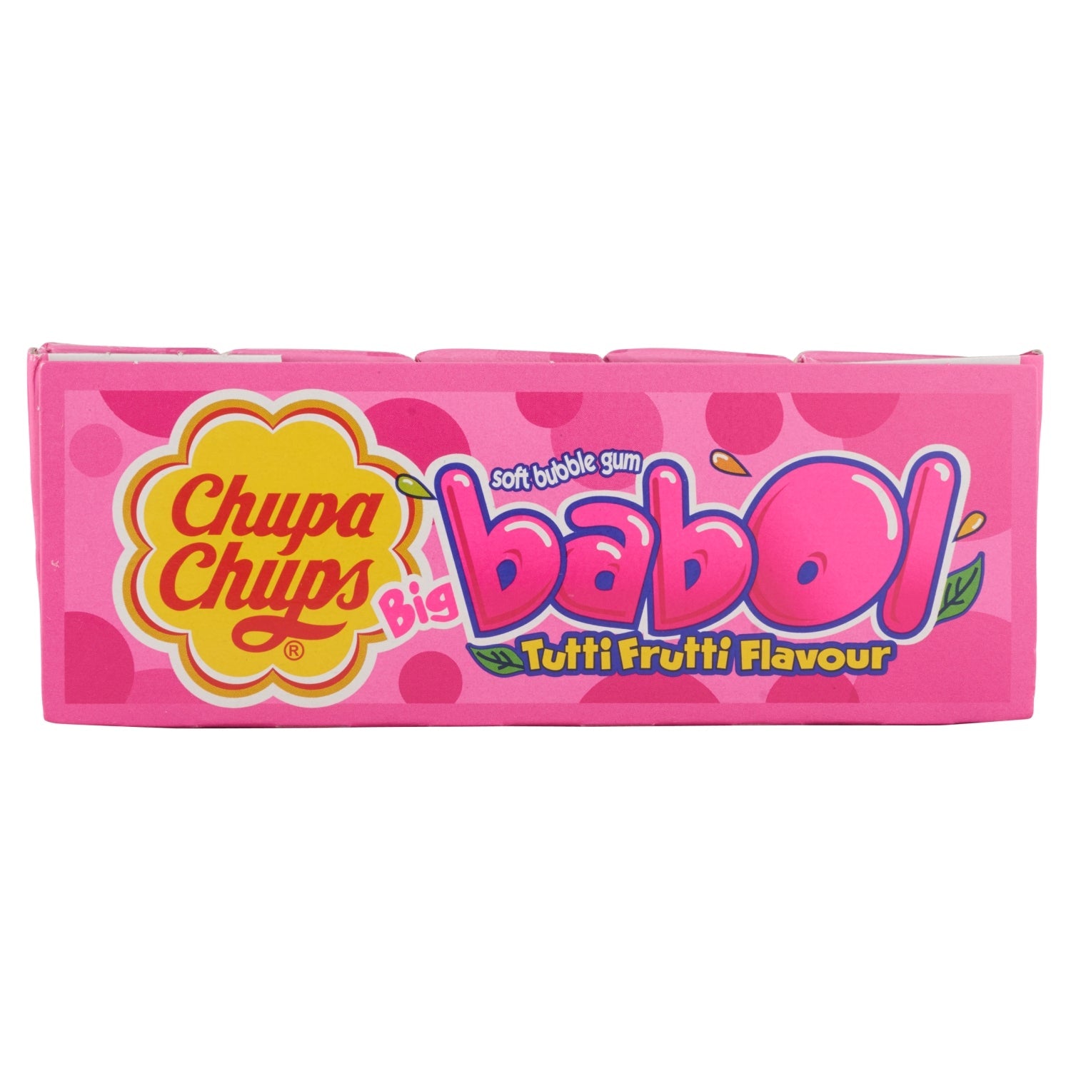 Chupa Chups Big Babol Tutti Frutti Flavour Soft Bubble Gum - 27.6g / 6 Pieces - UK Food & Drink - 80759096