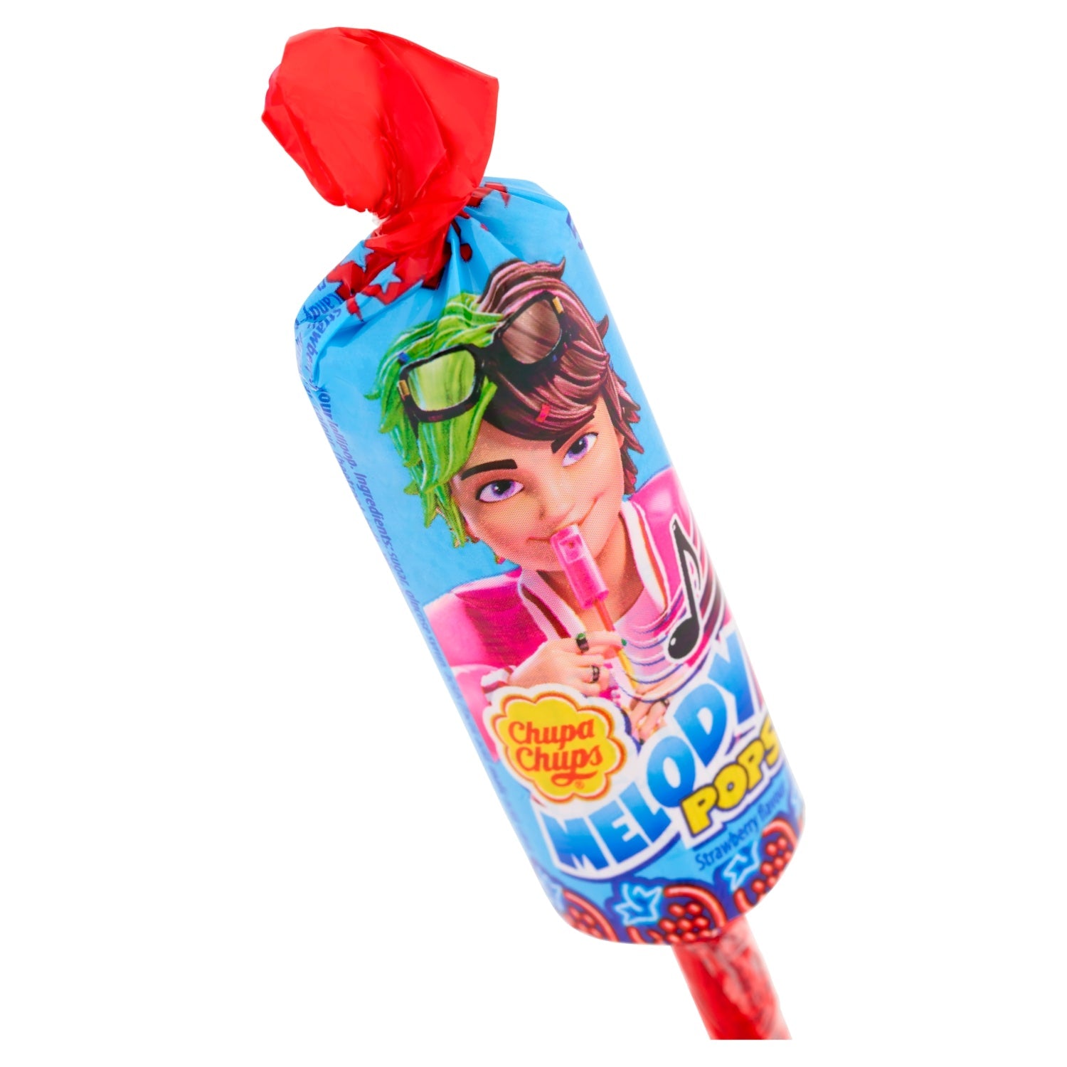 Chupa Chups Melody Pops Strawberry Flavour 15g - UK Food & Drink - 84196842