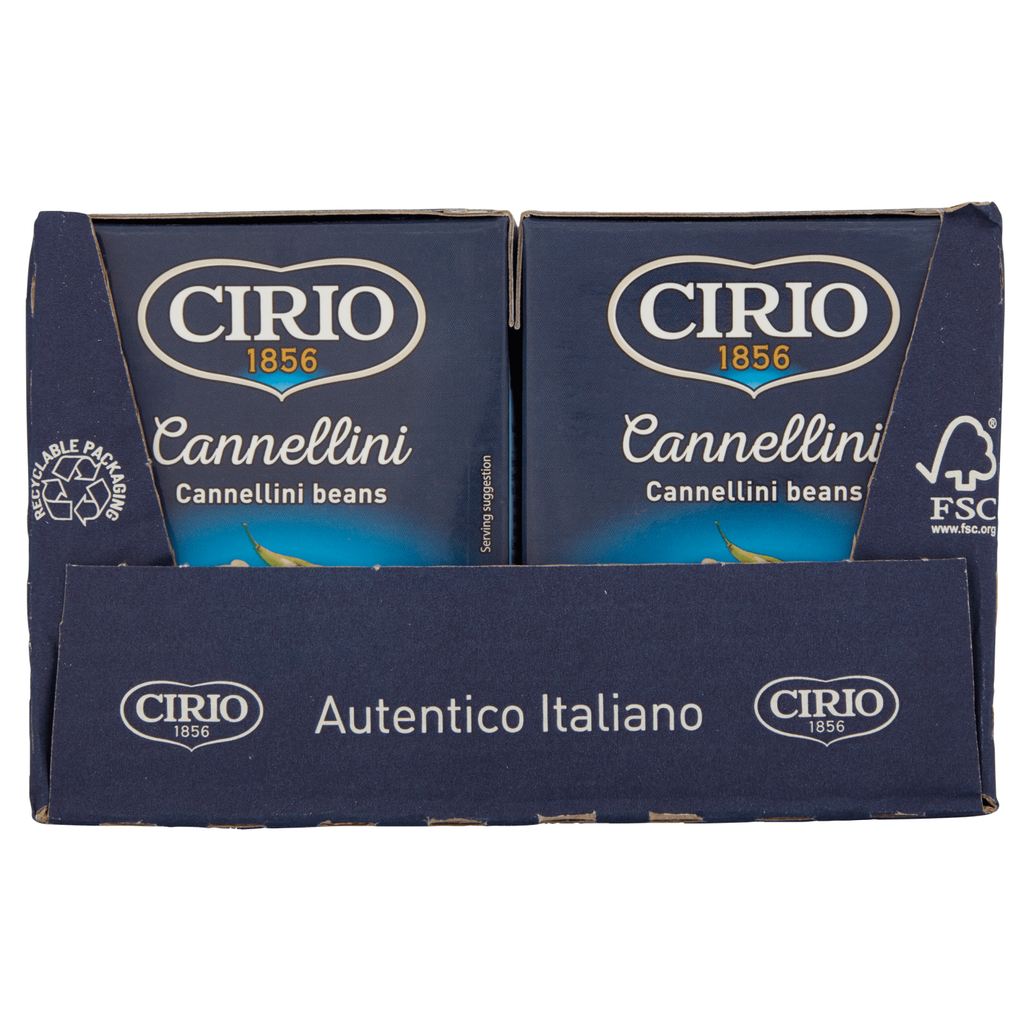 Cirio Cannellini Beans 380g - UK Food & Drink - 8001440132544