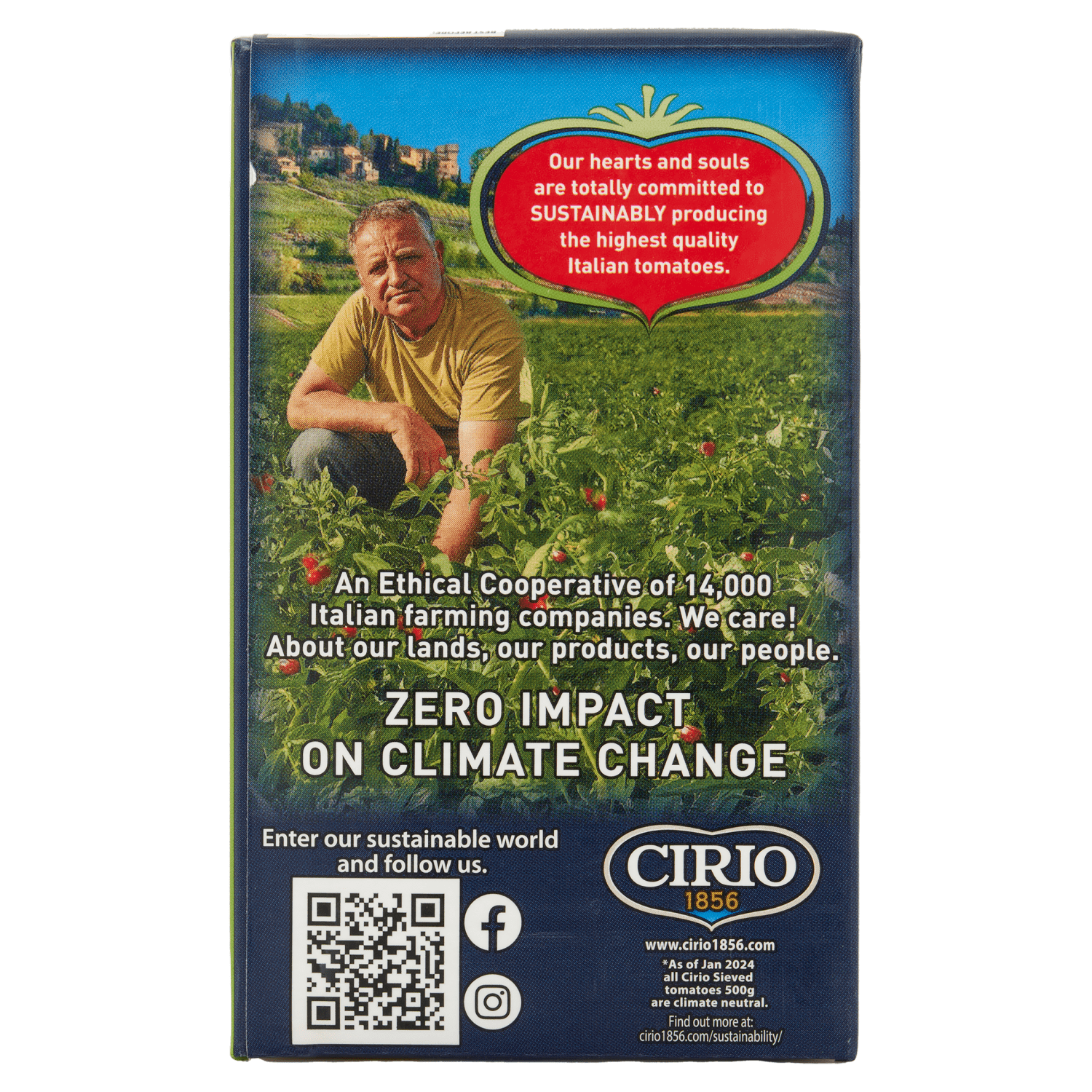 Cirio Passata Sieved Tomatoes 500g - UK Food & Drink - 8000320990113