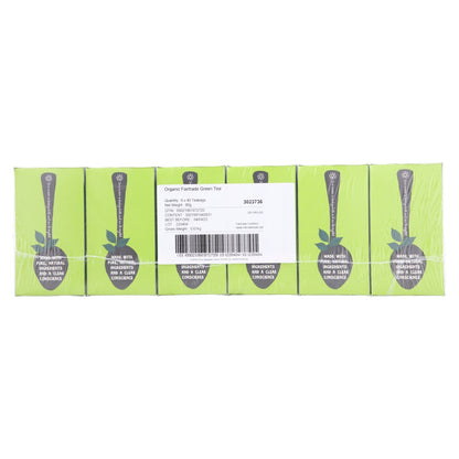 Clipper Fairtrade 40 Organic Green Tea in Unbleached, Plastic - Free Bags 80g - UK Food & Drink - 5021991942631