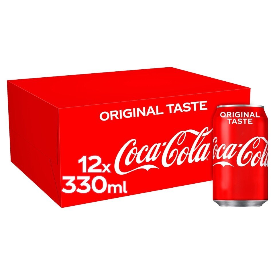 Coca - Cola Classic 12 x 330ml - UK Food & Drink - 5449000009289