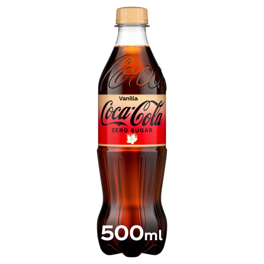 Coca - Cola Zero Sugar Vanilla 500ml - UK Food & Drink - 5449000226457