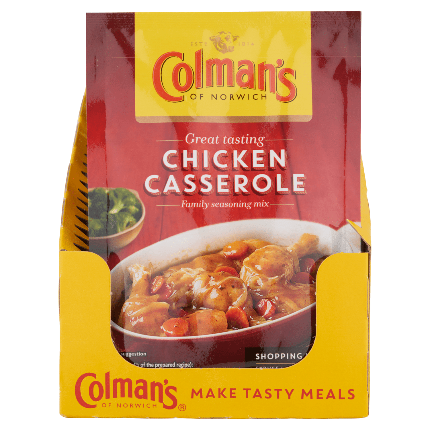 Colman's Chicken Casserole Seasoning Mix 40g - UK Food & Drink - 5000147026623