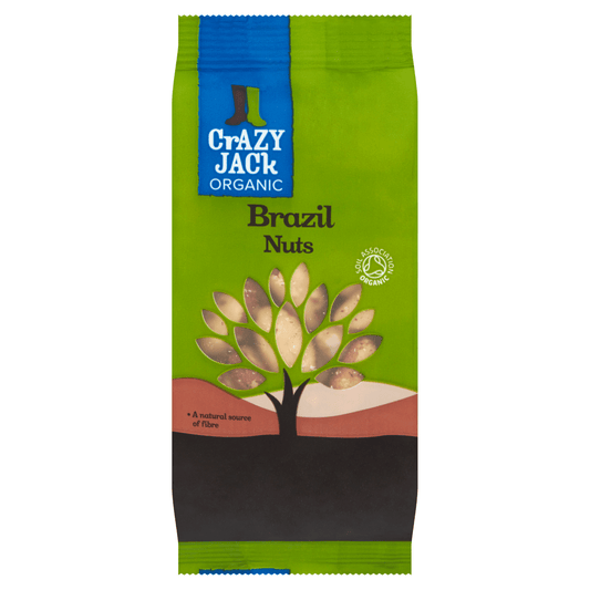 Crazy Jack Organic Brazil Nuts 100g - UK Food & Drink - 5012246515083