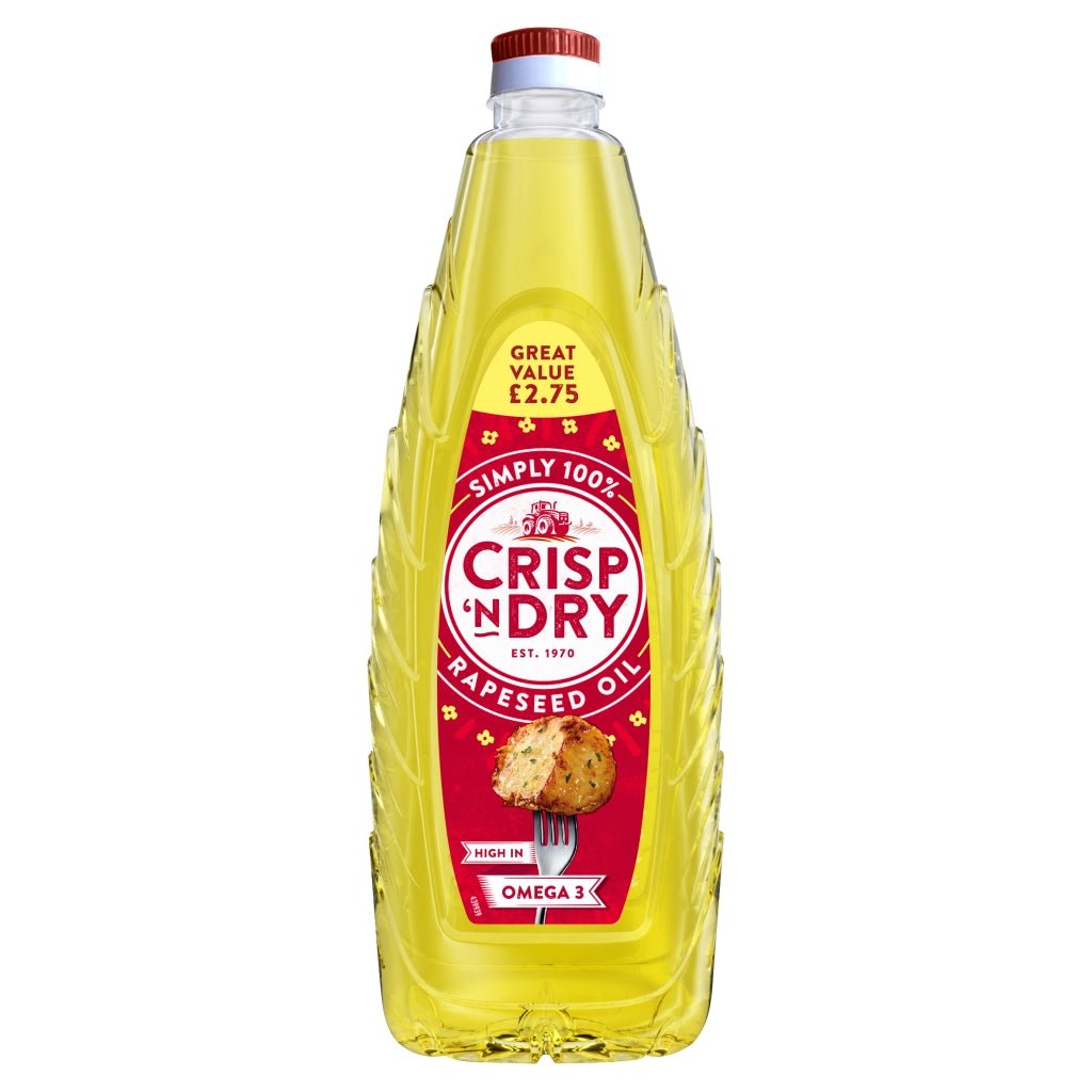 Crisp 'n Dry Rapeseed Oil 1 Litre - UK Food & Drink - 5000232034991