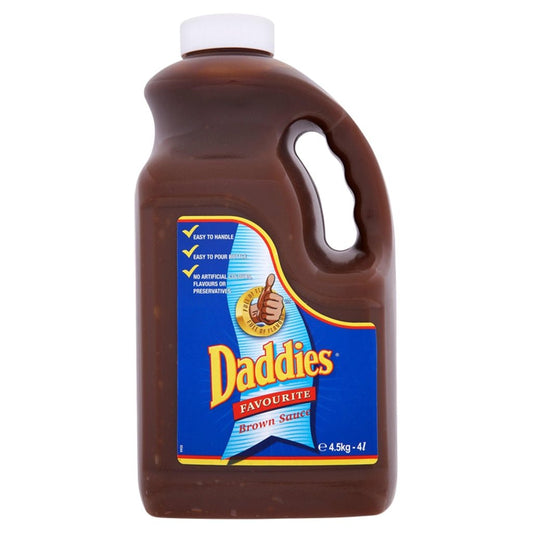Daddies Favourite Brown Sauce 4.5kg - UK Food & Drink - 5000111615761