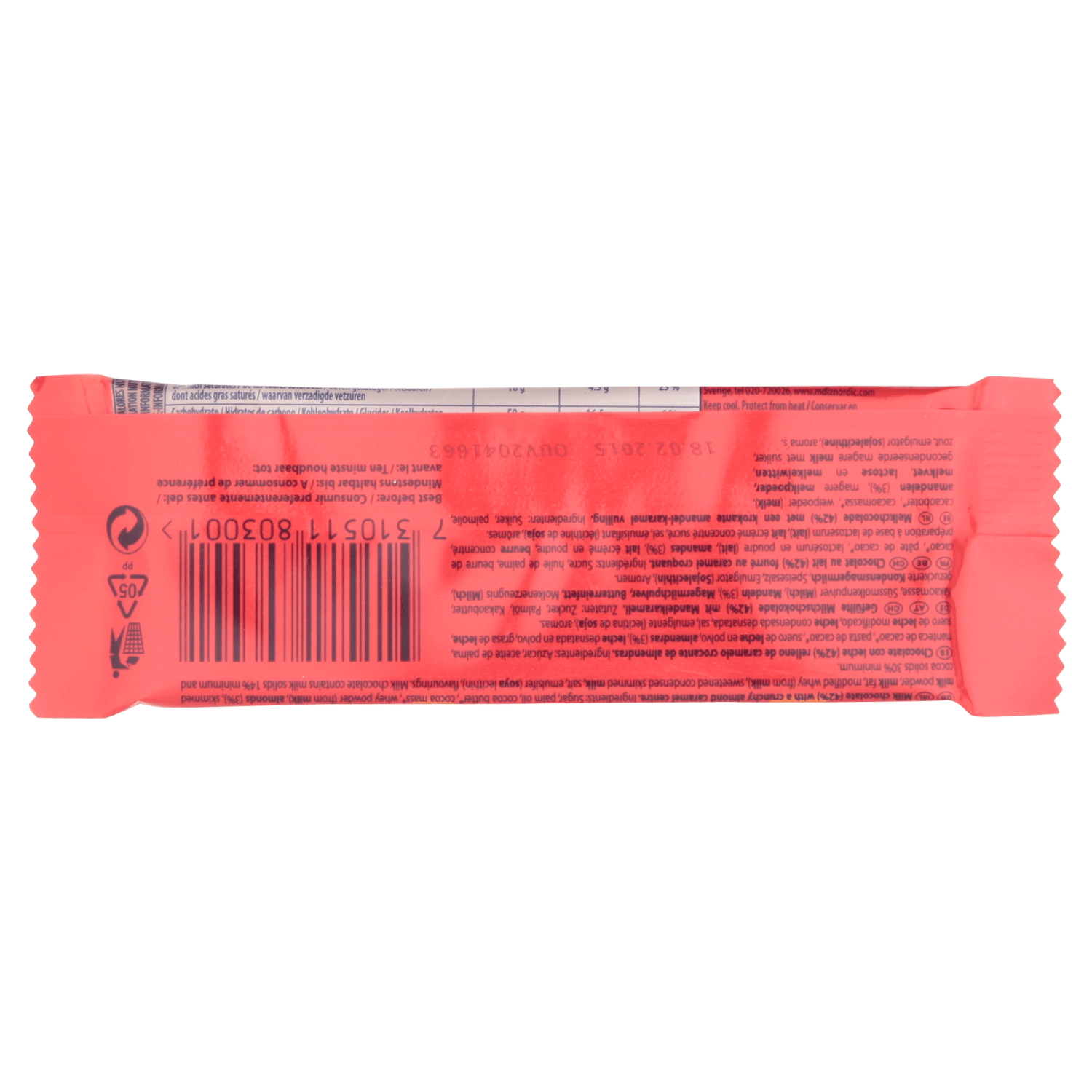 Daim Milk Chocolate Bar 28 Gr - UK Food & Drink - 7310511803001