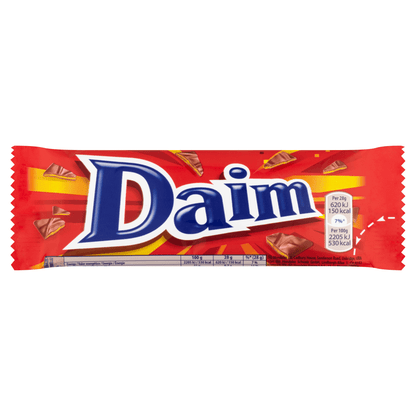 Daim Milk Chocolate Bar 28 Gr - UK Food & Drink - 7310511803001