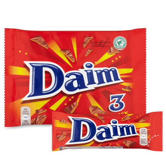Daim Supermix Chocolate Bar - bundle 84 Gr - UK Food & Drink - 7622300476236