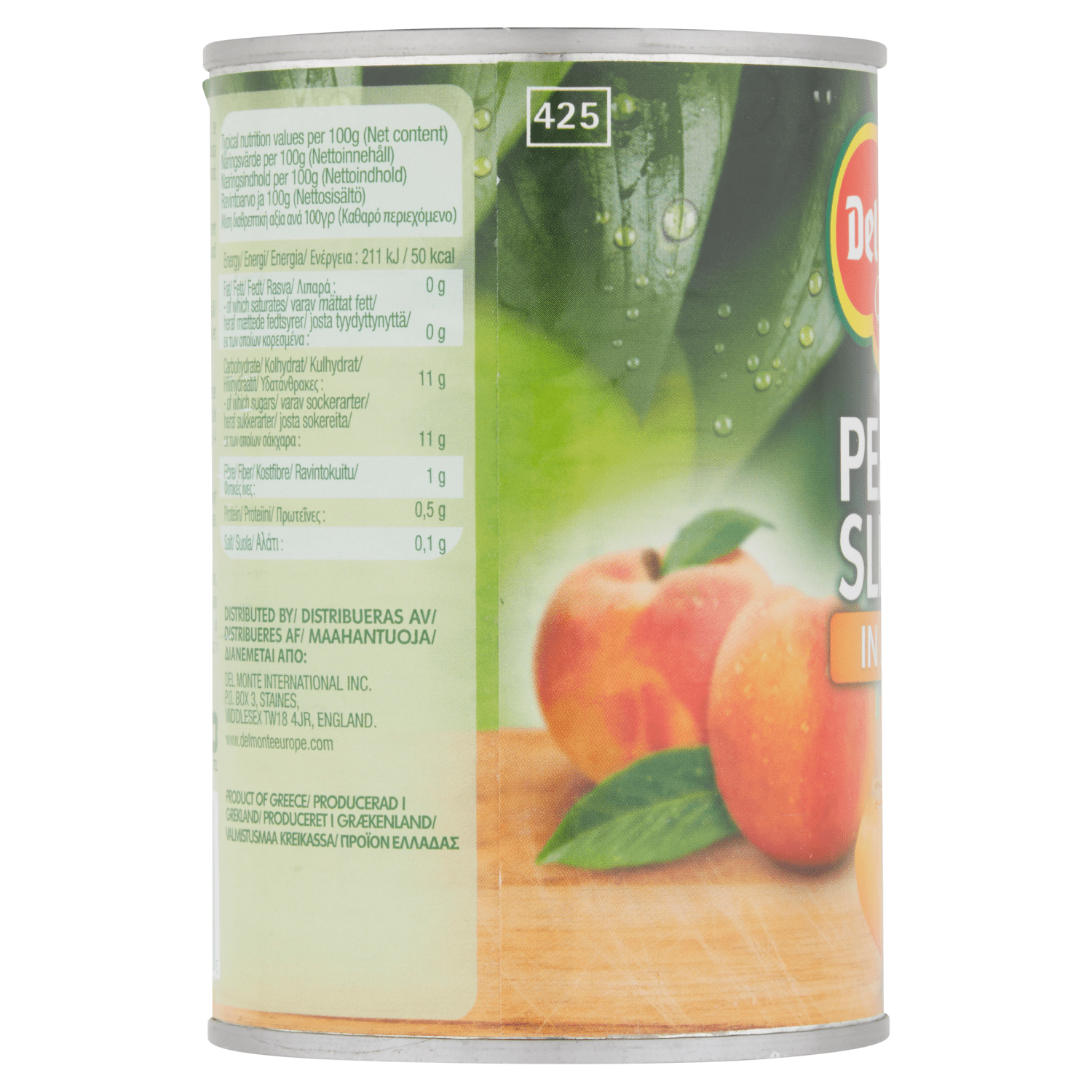 Del Monte Peach Slices in Juice 415g - UK Food & Drink - 24000124955