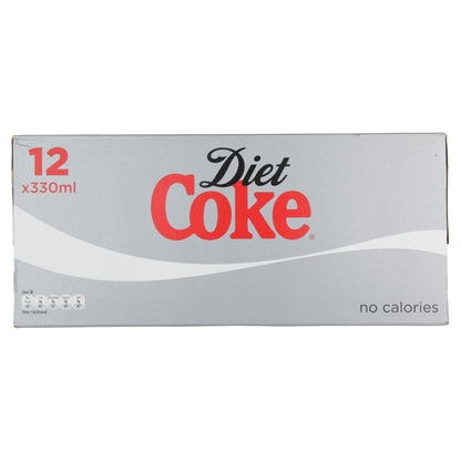 Diet Coke 12 x 330ml - UK Food & Drink - 5449000052957