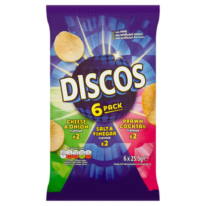 Discos 6 x 25.5g - UK Food & Drink - 5000237128138