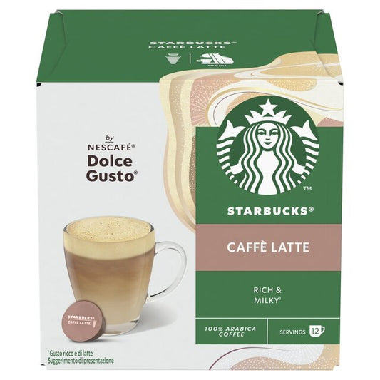 Dolce Gusto Starbucks Latte Macchiato 129g - UK Food & Drink - 7613036927031