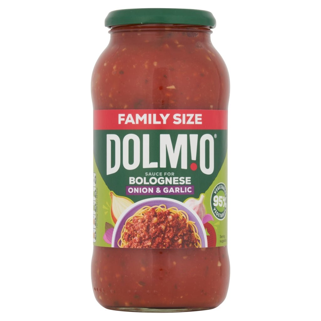 Dolmio Onion & Garlic Sauce for Bolognese 675g - UK Food & Drink - 4002359019937