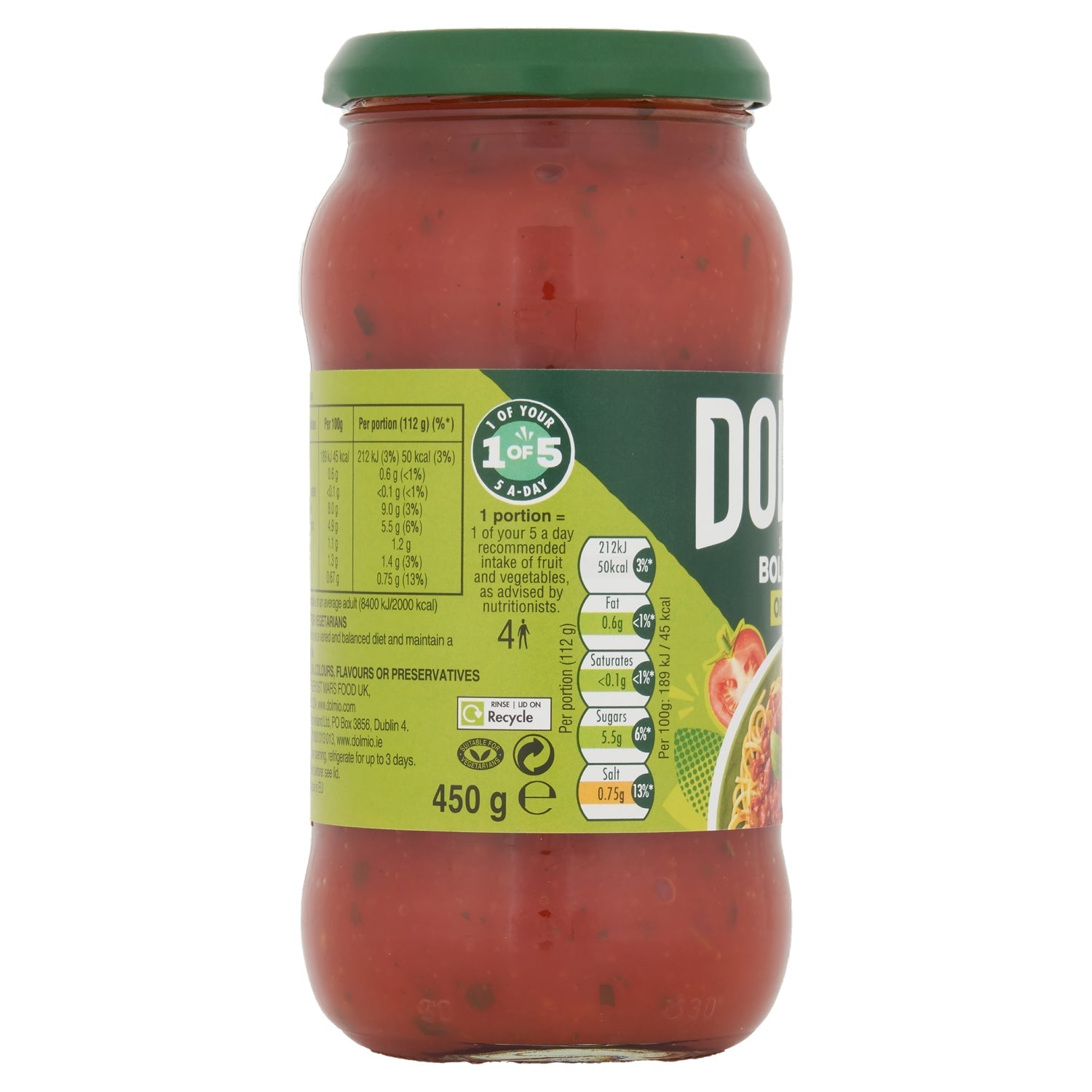 Dolmio Original Sauce for Bolognese 450g - UK Food & Drink - 4002359019999