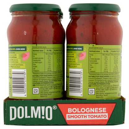 Dolmio Smooth Tomato Sauce for Bolognese 450g - UK Food & Drink - 4002359019739