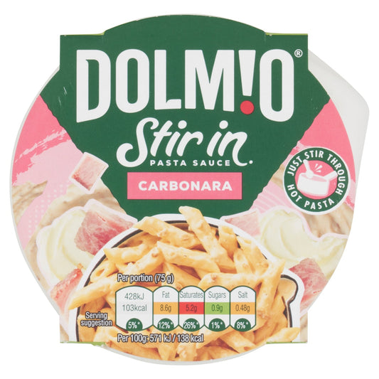 Dolmio Stir In Carbonara Pasta Sauce 150g - UK Food & Drink - 5010034597501