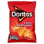 Doritos Chilli Heatwave Tortilla Chips Sharing Bag Crisps 140g - UK Food & Drink - 5000328025797