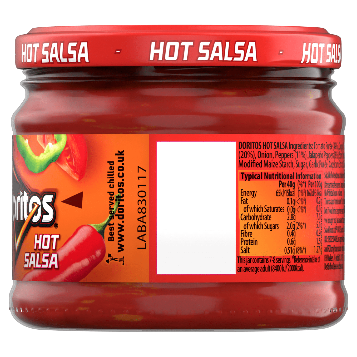 Doritos Hot Salsa Sharing Dip 300g - UK Food & Drink - 5000328601380
