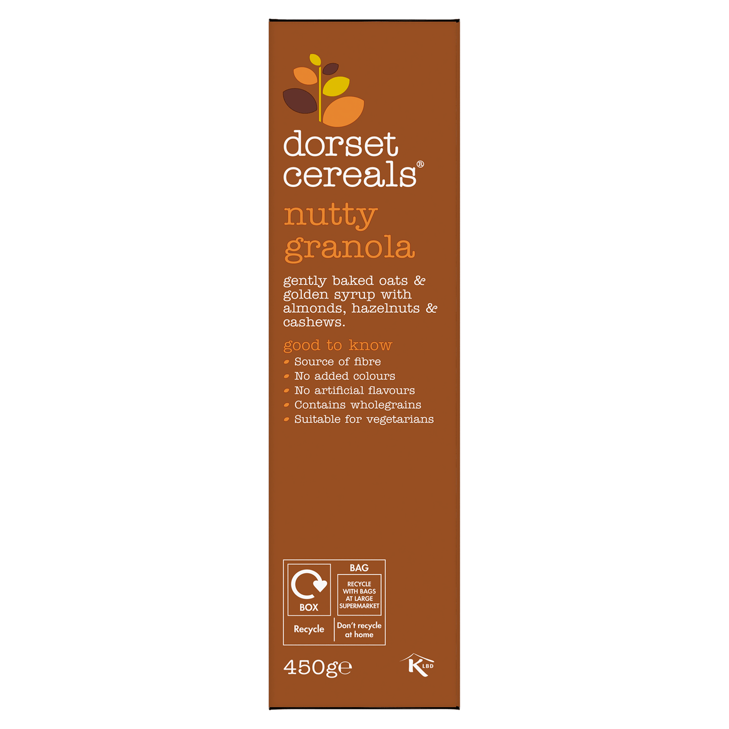 Dorset Cereals Nutty Granola 450g - UK Food & Drink - 5018357804764