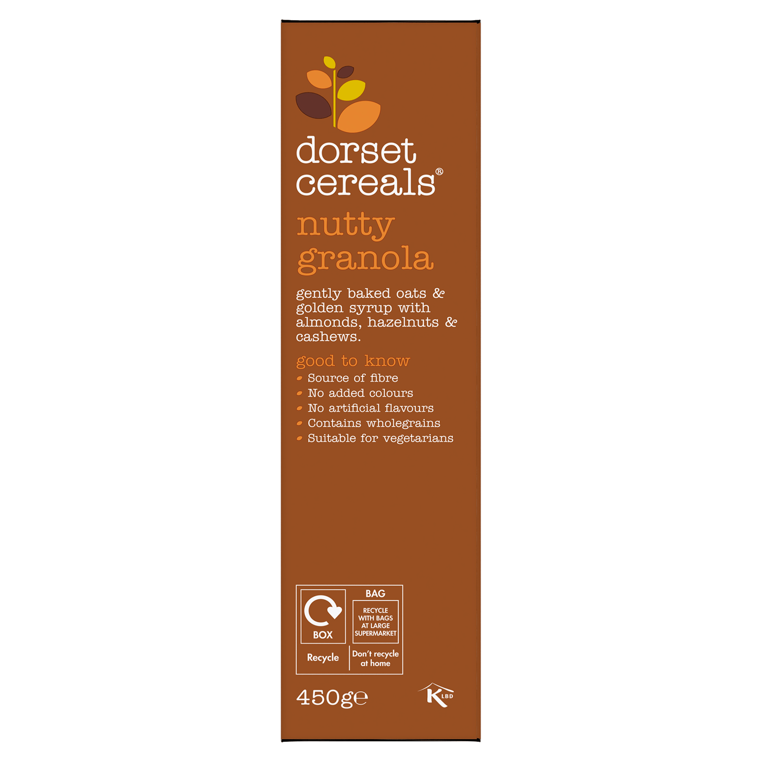 Dorset Cereals Nutty Granola 450g - UK Food & Drink - 5018357804764
