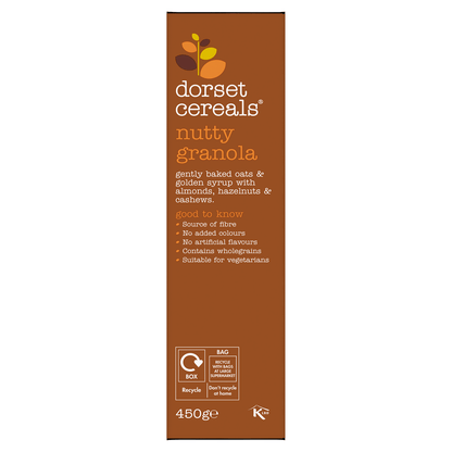Dorset Cereals Nutty Granola 450g - UK Food & Drink - 5018357804764