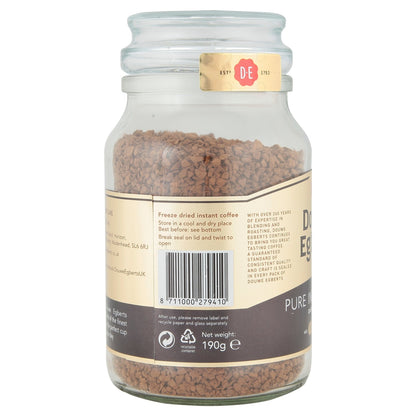 Douwe Egberts Pure Indulgence Dark Roast Instant Coffee 190g - UK Food & Drink - 8711000279410