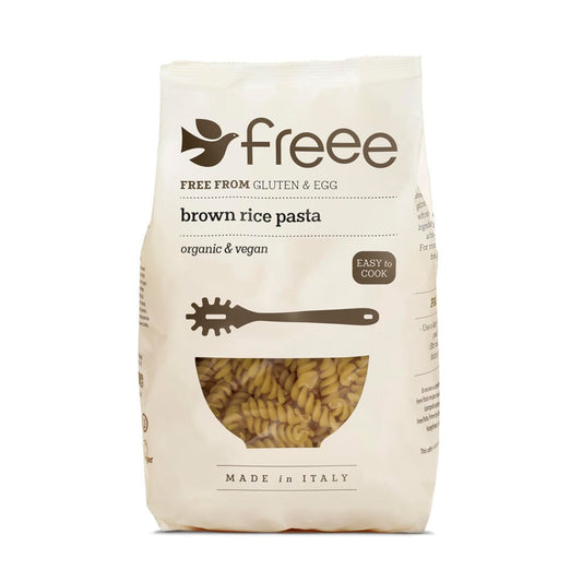 Doves Farm Freee Organic Brown Rice Fusilli 500g - UK Food & Drink - 5011766666626