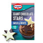 Dr. Oetker 12 Giant Chocolate Stars Milk & White 20g - UK Food & Drink - 5000254019112