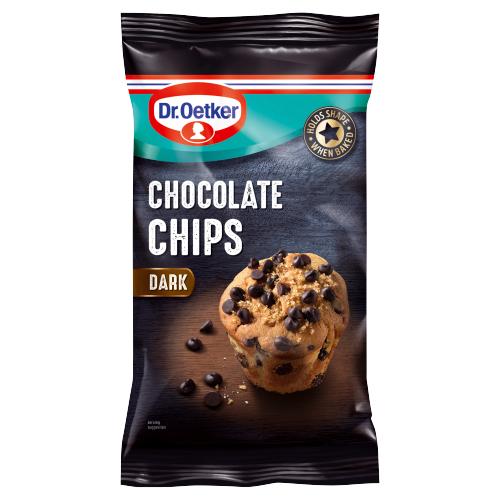 Dr. Oetker Chocolate Chips Dark 100g - UK Food & Drink - 50254095