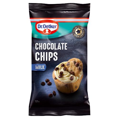 Dr. Oetker Chocolate Chips Milk 100g - UK Food & Drink - 50254101