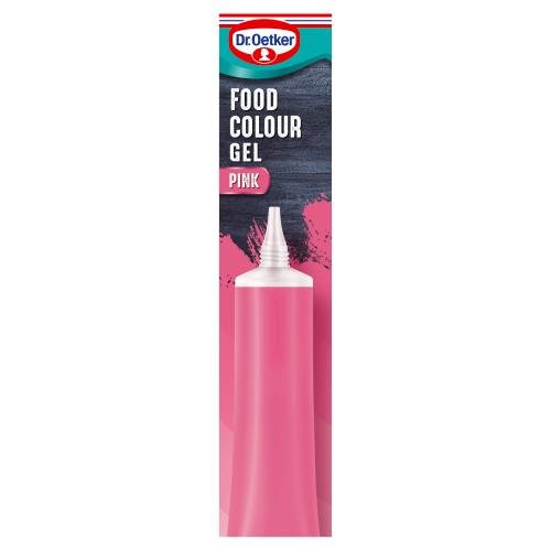 Dr. Oetker Pink Food Colour Gel 15g - UK Food & Drink - 96168882