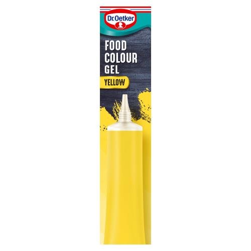 Dr.Oetker Yellow Food Colour Gel 15g - UK Food & Drink - 96168837